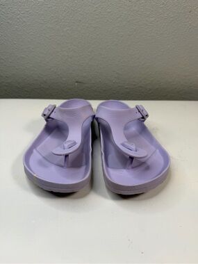Birkenstock Lilac Rubber Thong Sandals size 5- 5.5